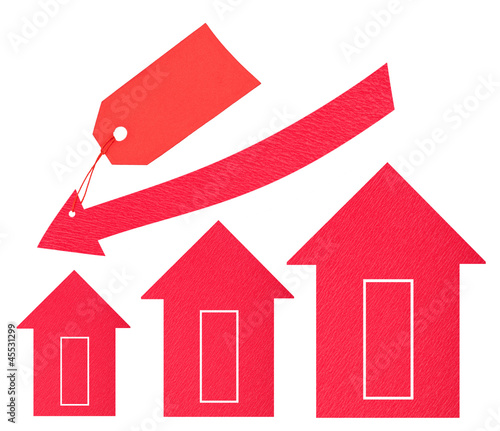 Photo: Housing market. Price drop Housing market. Price drop