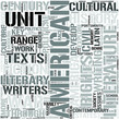 English and AmericanStudies Word Cloud Concept