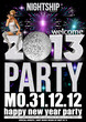 Silvester Party Flyer
