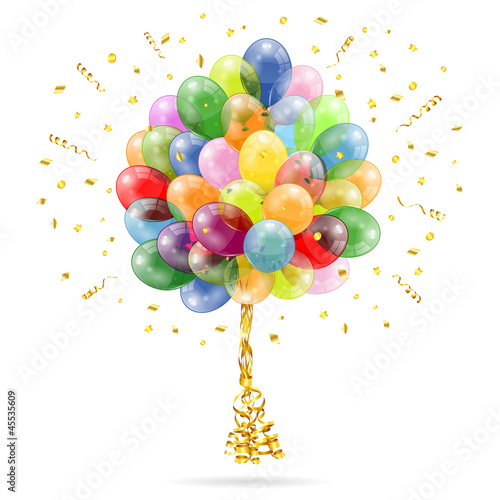 Vector: Birthday Balloons Birthday Balloons