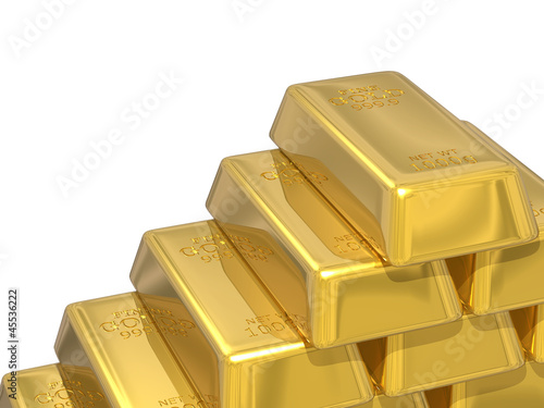 Illustration: Goldbarren Goldbarren