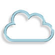 Illustration: cloud symbol cloud symbol