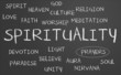 Spirituality word cloud