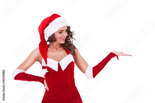 Photo: woman holding something in hand woman holding something in hand