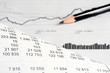 Financial graphs and charts