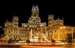 Plaza Cibeles, Madrid, Spain - at night
