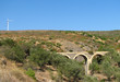 Stone Viaduct and windmill