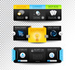 Collection of web elements - Various templates