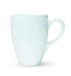 Foto: tea cup isolated on white front view tea cup isolated on white front view