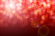 Red defocused lights background