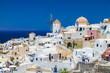 Oia village in Santorini island,Greece