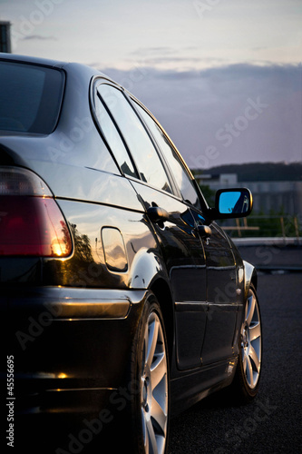 Photo: Car in suset Car in suset