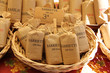 Herbs and spices at a french market