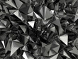 abstract black crystallized background
