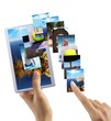 Photo streaming on a pad