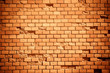 Red brick wall texture