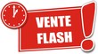 étiquette vente flash