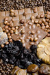 Photo: dried fruit with chocolate and coffee beans dried fruit with chocolate and coffee beans