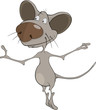 Vector: House mouse. Cartoon House mouse. Cartoon