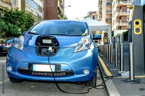 Photo: Eco car parking Eco car parking