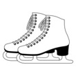 Vector: Ice skates Ice skates