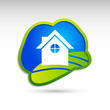 Vector: Logo maison campagne Logo maison campagne