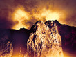 Volcanic eruption