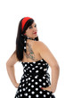 Sixties Girl with Tattoo