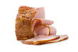 Thinly sliced ham