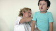 Video: Pediatrician checking Little boy Pediatrician checking Little boy