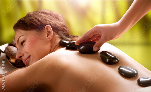 Photo: Spa Salon. Stone Massage. Dayspa Spa Salon. Stone Massage. Dayspa