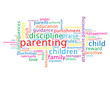 "PARENTING" Tag Cloud (discipline parents baby family children)