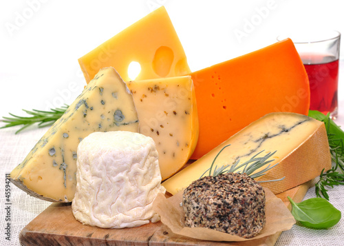 Photo: Käse, Rotwein Käse, Rotwein