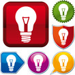 Incandescent lightbulb icon