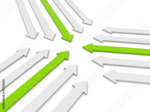 Illustration: leadership concept 3d render illustration leadership concept 3d render illustration