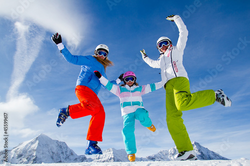 Photo: Ski, snow, sun and winter fun Ski, snow, sun and winter fun