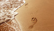 Deine Spuren im Sand