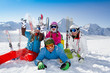 Ski, snow, sun and winter fun