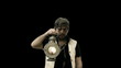Ghost with lantern