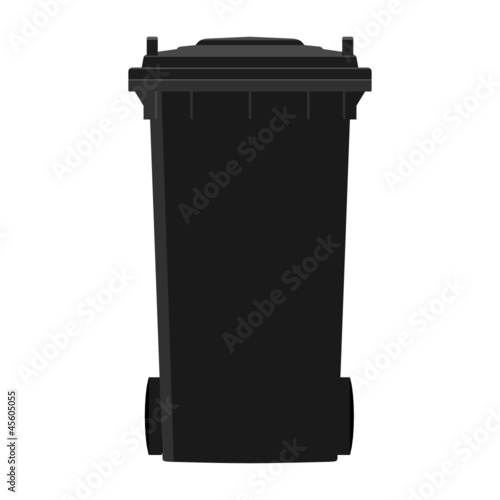 Vector: tonne schwarz I tonne schwarz I