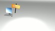 3d concept animation of basic workflows.