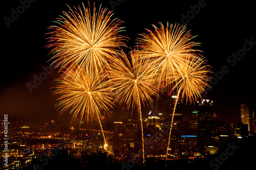 Photo: Independence Day Fireworks over Pittsburgh Independence Day Fireworks over Pittsburgh