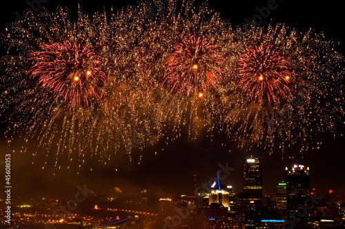 Photo: Independence Day Fireworks over Pittsburgh Independence Day Fireworks over Pittsburgh