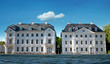 Saarbrücken barocke Häuser an der Ludwigskirche