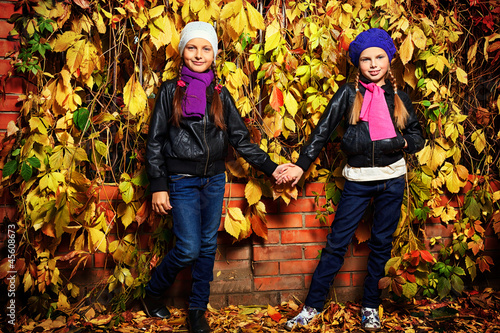Photo: autumn girls autumn girls