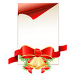 Blatt für Weihnachtsgrüße