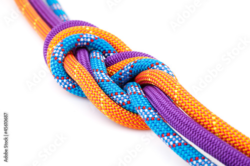 Photo: eight rope knot eight rope knot