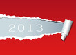 Vector: Neujahrsgruß 2013 Neujahrsgruß 2013
