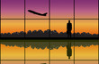 Vector: Business Departure Business Departure