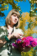 Photo: The girl has a rest outdoors The girl has a rest outdoors